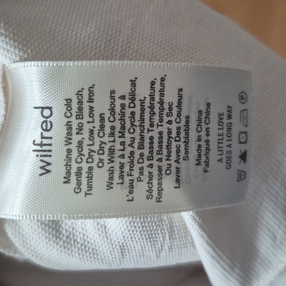 Wilfred Womens Ecoulement White Wrap Romper - Size XS - Picture 8 of 9